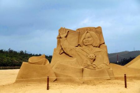 Fulong International Sand Sculpture Festival- Taiwan-first-female-president